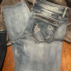 Miss Me Women's Light Blue Skinny Jeans